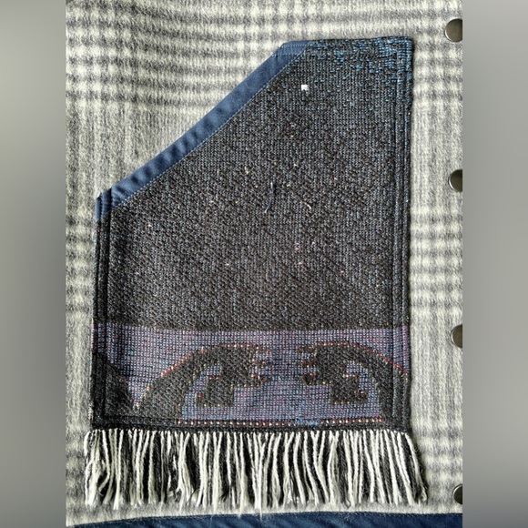 Tapestry blanket jacket, crafted from secondhand textiles, ladies' size S-L - Picture 9 of 11